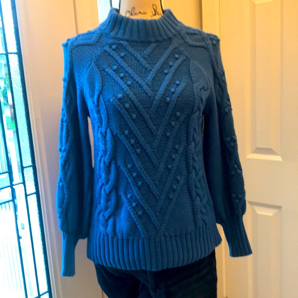 Loft blue sweater